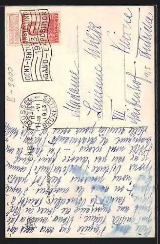 AK Gand, Restauration de Beffroi exécutée d`aprés le projet de M. Valentin Vaerwyck