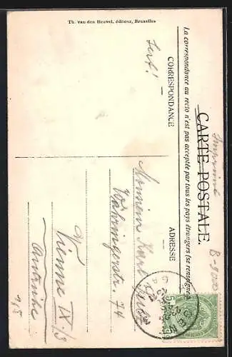 AK Gand, Intérieur du Chateau des Comtes, Le Donjon