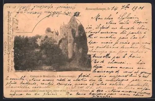 AK Remouchamps, Chateau de Montjardin
