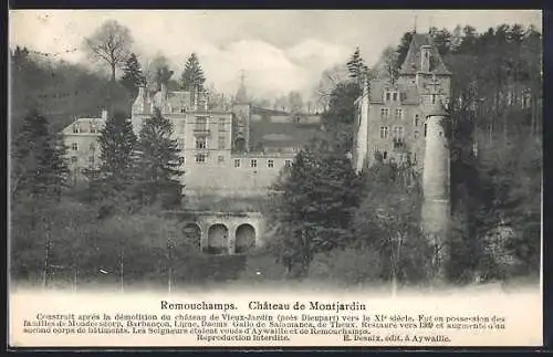 AK Remouchamps, Chateau de Montjardin