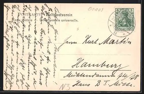 AK Dresden-Klotzsche-Königswald, Oberforstmeierei