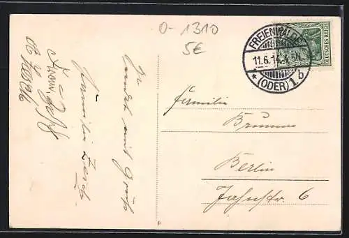 AK Bad Freienwalde a. Oder, Johannesquelle