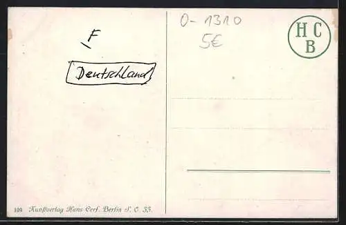 AK Freienwalde a. O., Am Papenteich