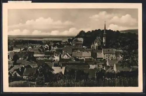 AK Oderberg /Mark, Blick zum Gaisberg mit Kirche