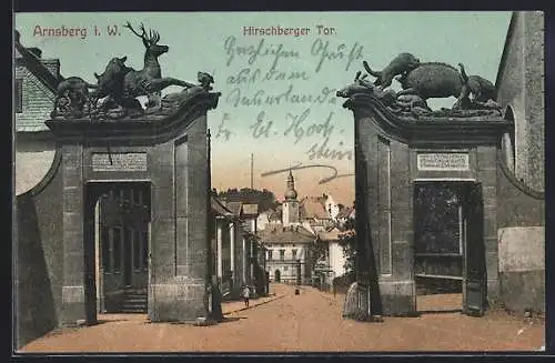 AK Arnsberg i. W., Hirschberger Tor