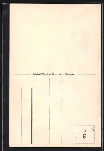 AK Augsburg, Karolinenstrasse mit Perlachturm