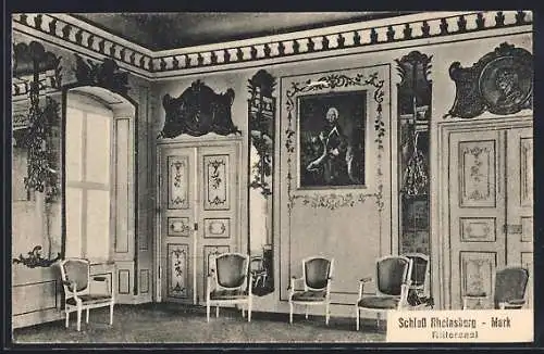 AK Rheinsberg /Mark, Schloss, Rittersaal