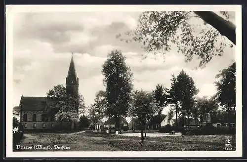 AK Prieros /Mark, Partie an der Dorfaue