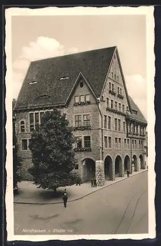 AK Nordhausen, Ansicht vom Stadthaus
