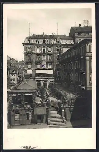 AK Baden-Baden, Hotel Darmstädter Hof