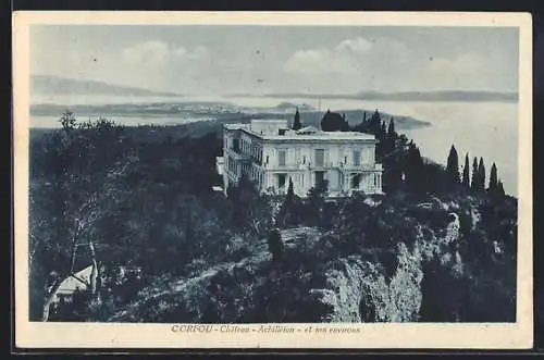 AK Corfou, Chatea Achilléion et ses environs