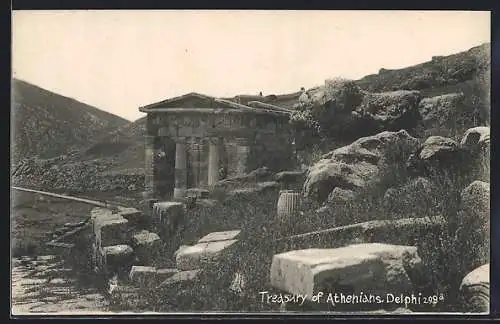 AK Delphi, Treasury of Athenians