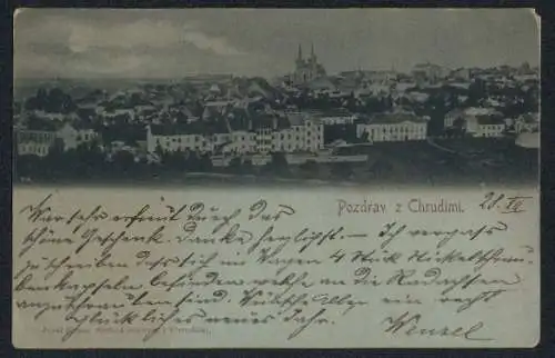 Mondschein-AK Chrudim, Panorama