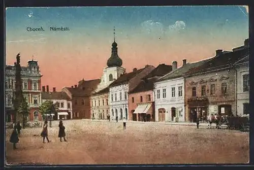 AK Chocen, Námestí