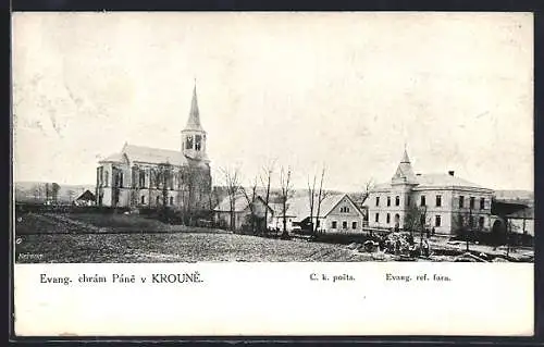 AK Krouna, Evang. Chrám Páne