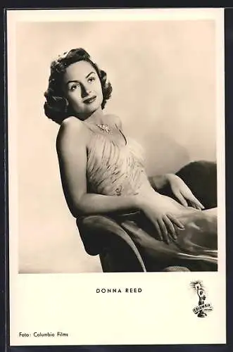 AK Schauspielerin Donna Reed in dem Film Skandal Blatt