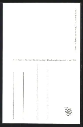 AK Schauspielerin Dany Robin als Flugbegleiterin mit Kappe
