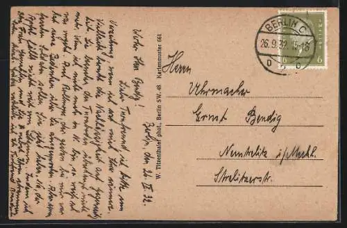 AK Berlin, Restaurant Emil Brandenburg, Stralauerstr. 3-6, Innenansicht mit Gästen