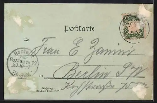 Mondschein-Lithographie München, Neue St. Lucaskirche