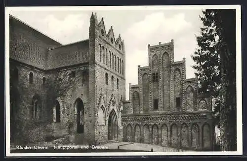AK Chorin, Kloster Chorin, Hauptportal und Brauerei