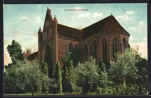 AK Chorin, Ansicht des Klosters