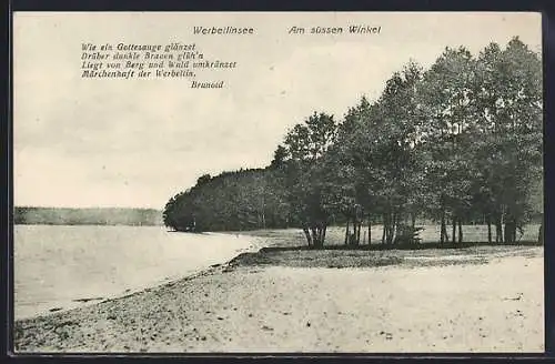 AK Werbellinsee, Am süssen Winkel