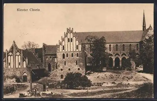 AK Chorin, Blick auf das Kloster