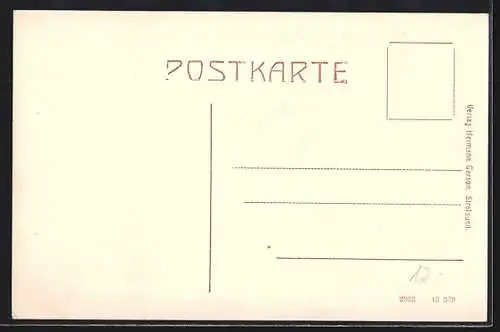 AK Stralsund, Trajektschiff Putbus mit dem D-Zuge auf der Fahrt nach Rügen