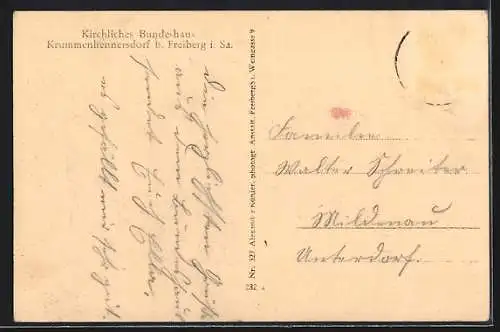 AK Krummenhennersdorf i. Sa., Kirchliches Bundeshaus