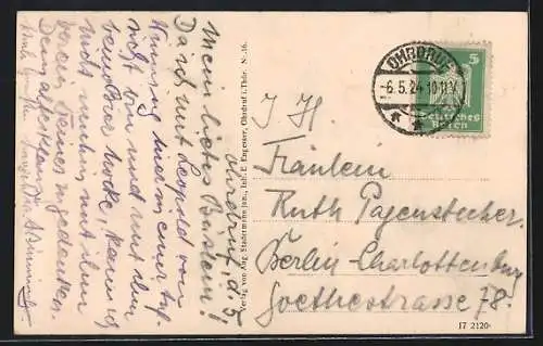 AK Ohrdruf, Truppenlager, Kaiserstrasse mit Soldaten