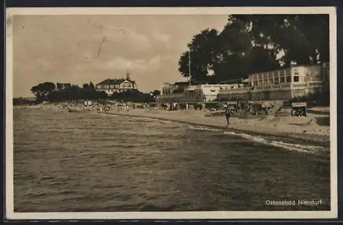 AK Niendorf, Ostseebad, Strandpartie