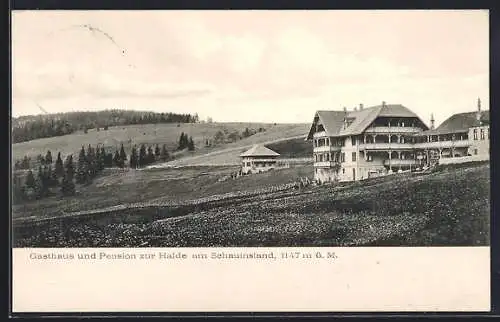 AK Schauinsland, Gasthaus und Pension zur Halde