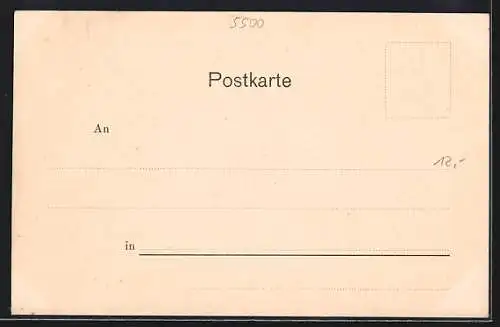 AK Trier, Gesamtansicht mit Dom