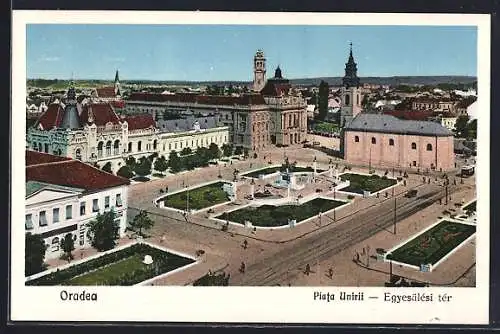 AK Oradea, Piata Unirii