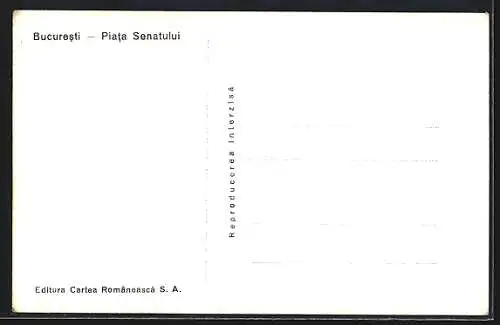 AK Bucuresti, Piata Senatului