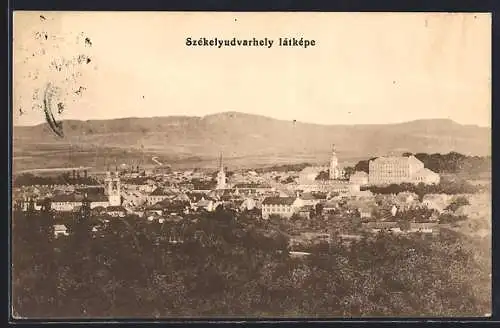 AK Szekelyudvarhely, latkepe