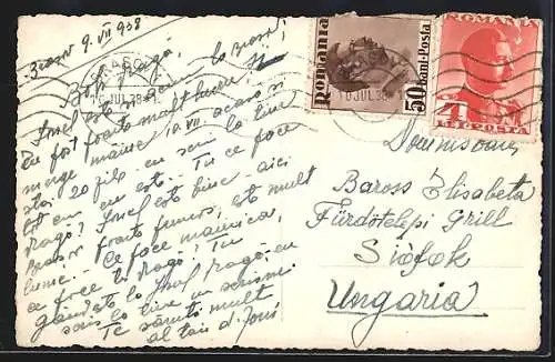 AK Brasov, Teilansicht aus der Vogelschau