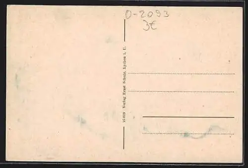 AK Lychen, Partie an der Woblitz