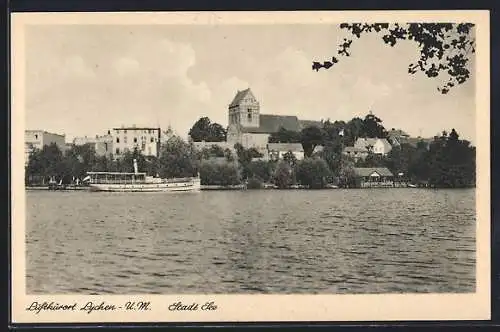 AK Lychen /U. M., Stadt-See