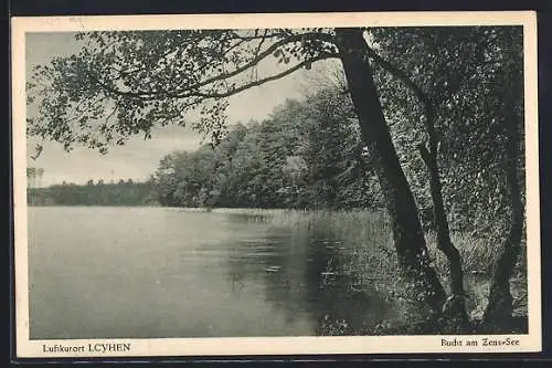AK Lychen, Bucht am Zens-See