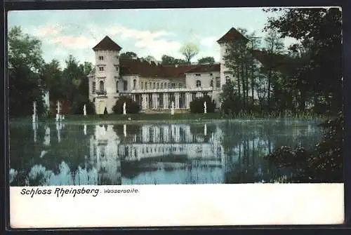 AK Rheinsberg, Schloss, Wasserseite