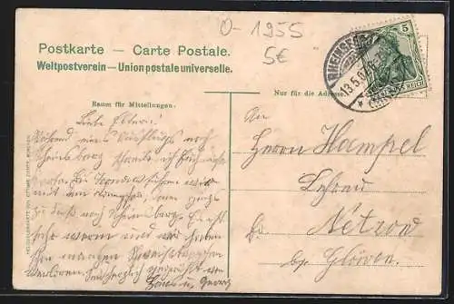 AK Rheinsberg, Schloss, Wasserseite