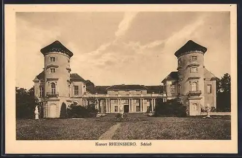 AK Rheinsberg, Blick auf das Schloss