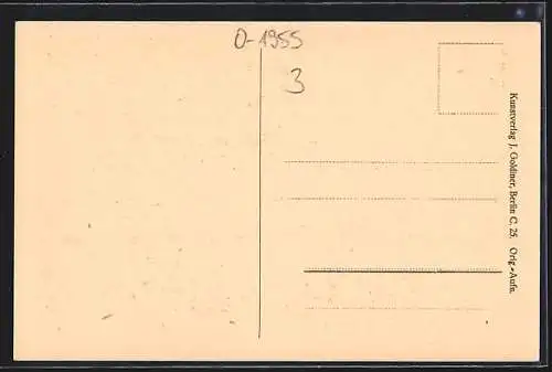 AK Rheinsberg, Blick auf das Schloss