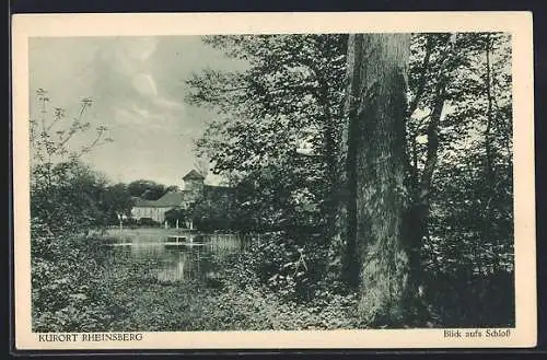 AK Rheinsberg, Blick aufs Schloss