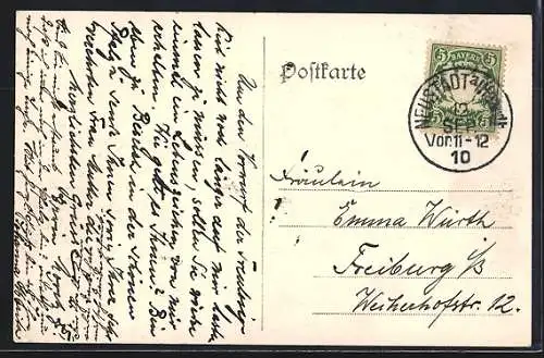 AK Neustadt a. d. Haardt, Königsmühle mit Fontäne