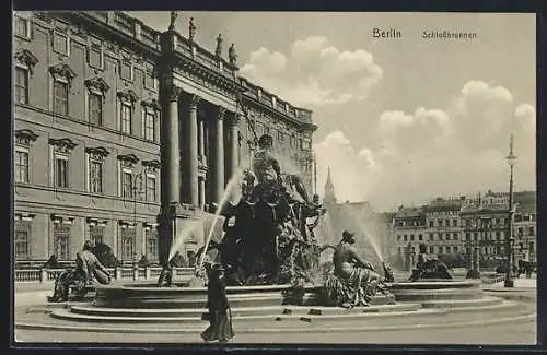 AK Berlin, Schlossbrunnen