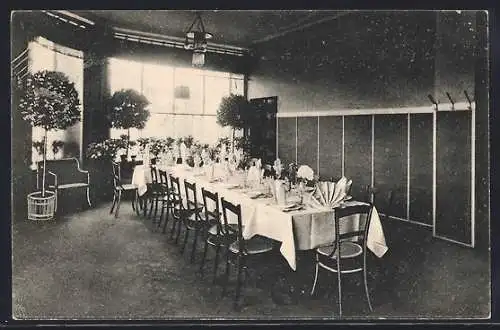 AK Berlin-Wedding, Restaurant zum Hagenbeck, Inh. Otto Goerner, Seestrasse 44 Ecke Müllerstrasse