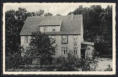 AK Elend /Oberharz, Hotel Haus Kohlrusch
