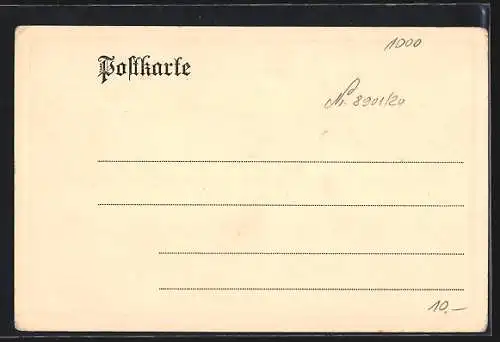 AK Berlin-Tiergarten, Gasthof Alt-Bayern in der Potsdamerstrasse 10 /11, Der Minnesänger-Saal